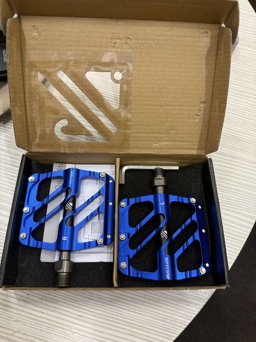 Алуминиеви педали Bucklos 296 гр.