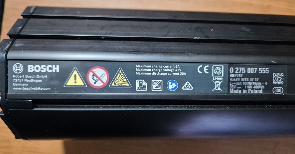 Baterie orizontala intube Bosch Powerpack 400