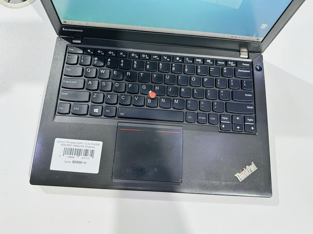 Рассрочка!Lenovo Thinkpad X240-Core i5-4300/8Gb/SSD 128Gb/HD Graphics