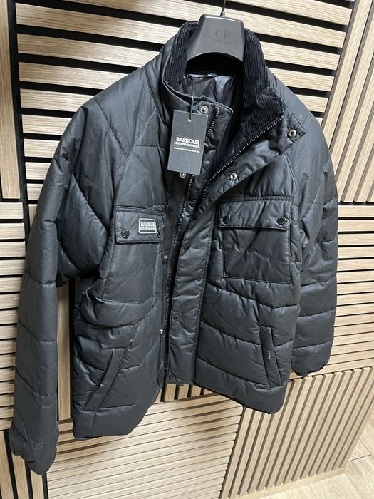 BARBOUR : Hoxton Baffle WAX Jacket Ново зимно яке размер М / Оригинал