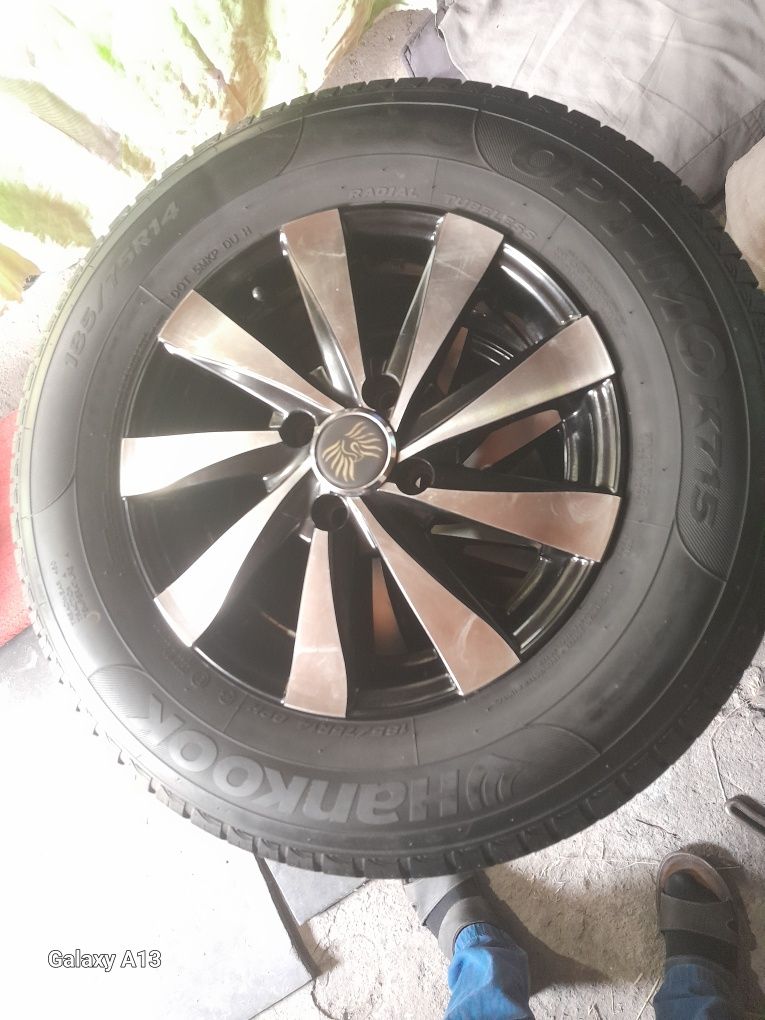 Шины Hankook с дисками титанки