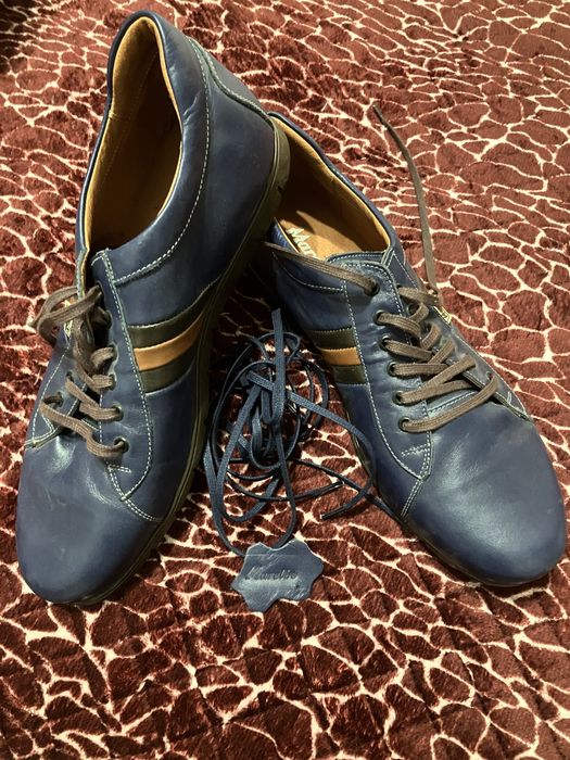 Pantofi din piele cu sireturi Marelbo