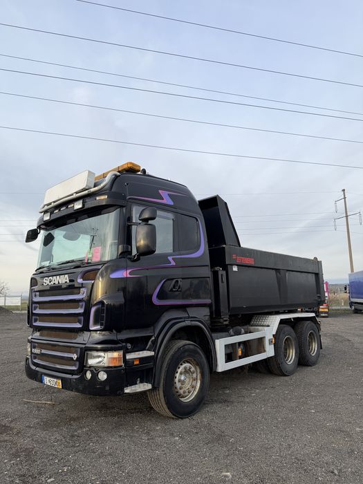 Scania R500 V8 6x4 basculabil FINANTARE AVANS 0%