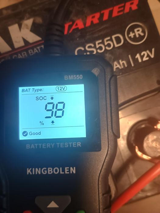 Baterie 12 v ,borne normale 24,2x17,5x19 cm ,55 Ah,UPS