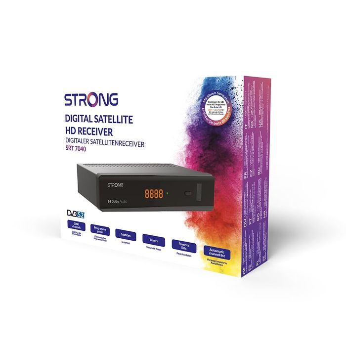 Tuner DTT puternic SRT 7040, include receptor Wally, Full HD