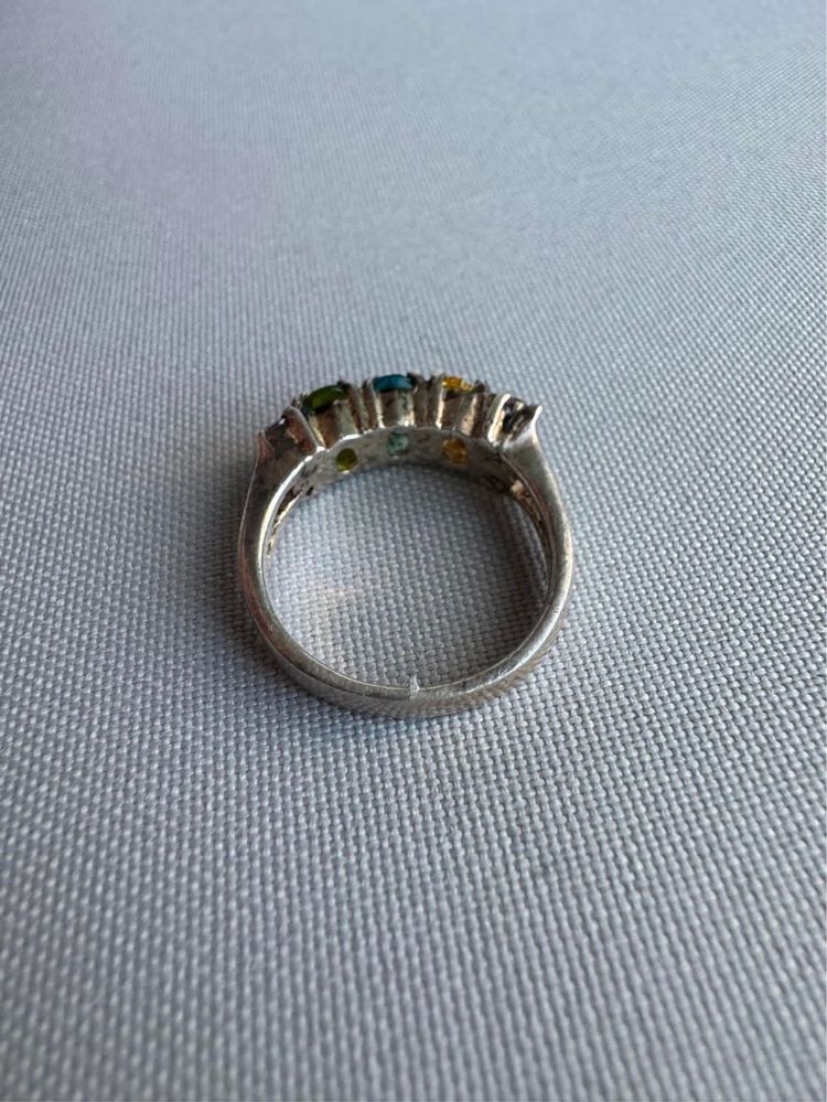 Inel din argint si cubic zirconia