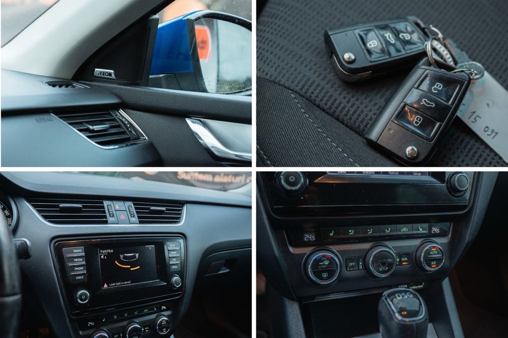 Octavia aut-2014- scaune incalzite - credit /rate / cash - distronic