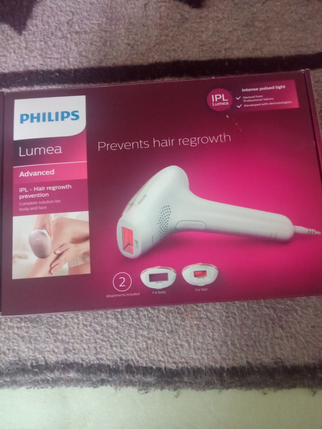 Фотоепилатор PHILIPS lumea