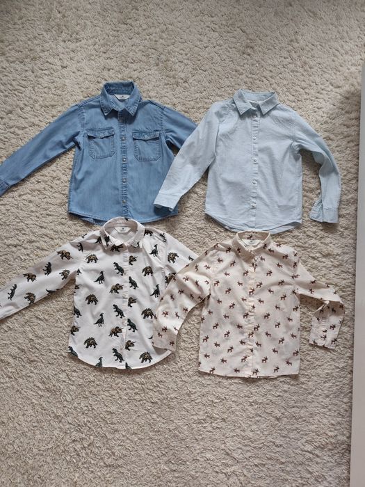 Cămăși hm mărime 7/8 ani