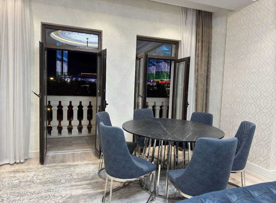 Ташкент-Сити ЖК Boulevard 3-комн 3/9 120 м² евроремонт мебель техника