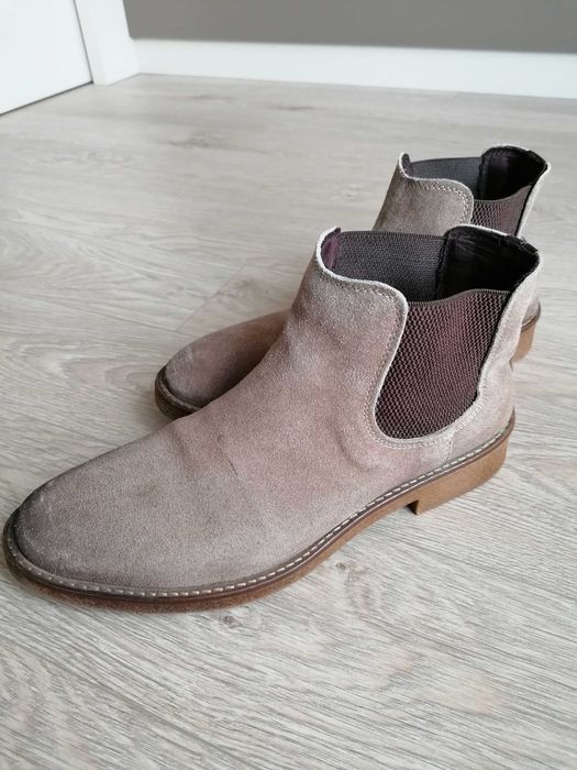 Мъжки обувки естествен велур, номер 42