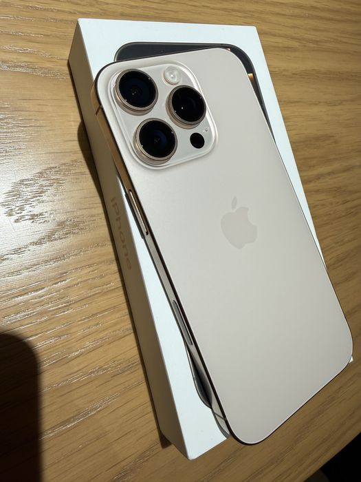 Apple iPhone 16 Pro 128GB Dessert Titanium, Battery Life 99%