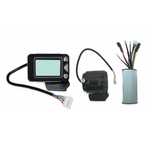 kit conversie bicicleta electrica controller display acceleratie set