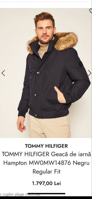 Geaca de Iarna Tommy Hilfinger L