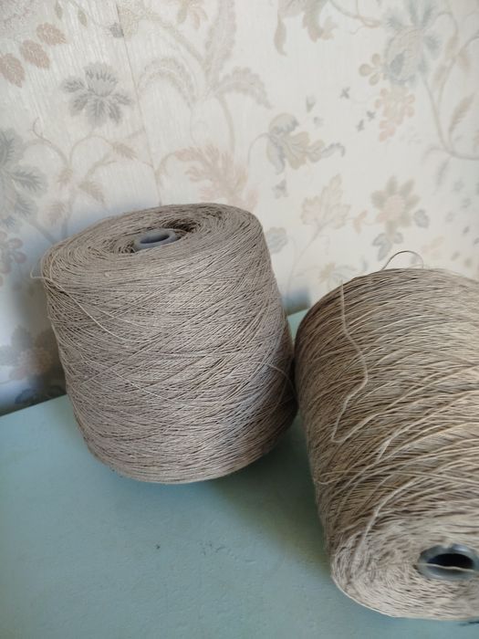 Продаю бобину льняных ниток