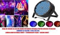 LED PAR 54 RGBW Orga de lumini Club DJ * Jocuri de culori*Senzor SUNET