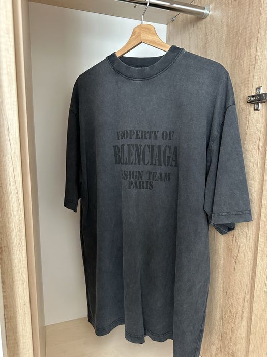 BALENCIAGA - Оригинална мъжка тениска