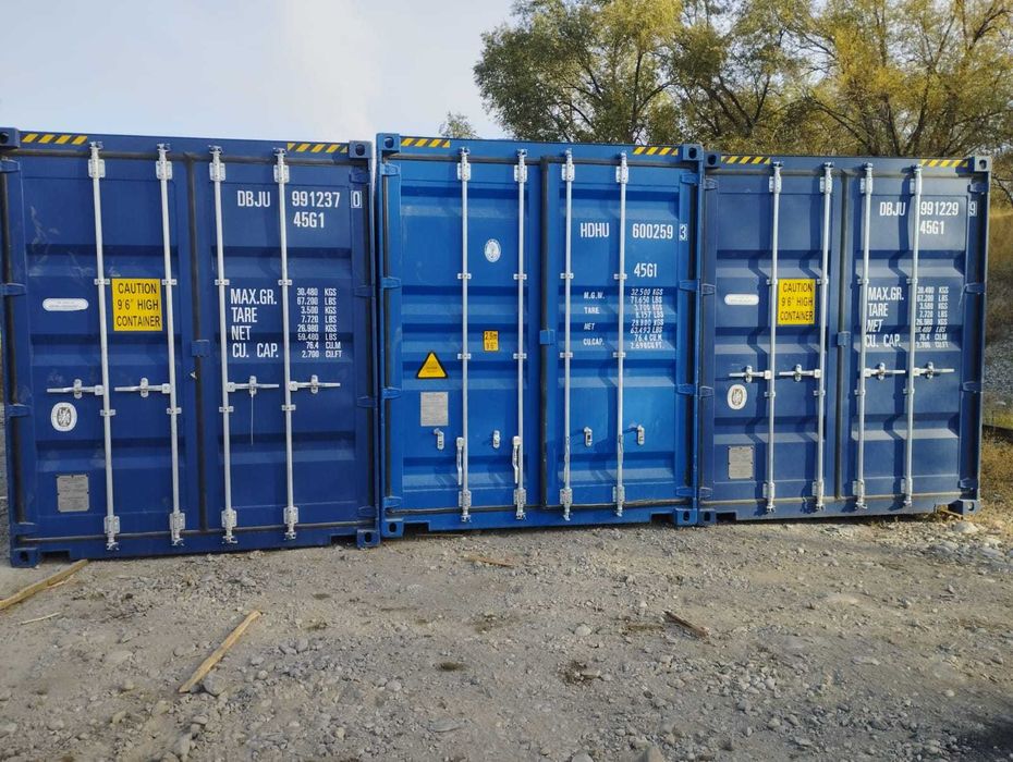 Контейнеры в хорошем состоянии 20, 40, 45 футовые в наличии 35 шт