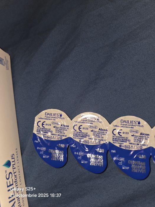 Lentile contact zilnice Alcon