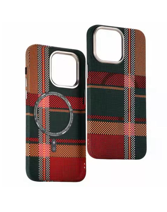 Iphone 14/15/16/PRO/MAX/PLUS - Husa PC Magsafe Ultra Slim Pattern Type