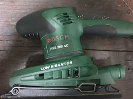 Bosch PSS 200 AC - Slefuitor cu vibratii, 200 W, 92X182 mm