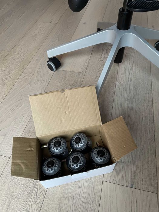 Set 5 roti premium scaun Ikea, 50mm (silicon)