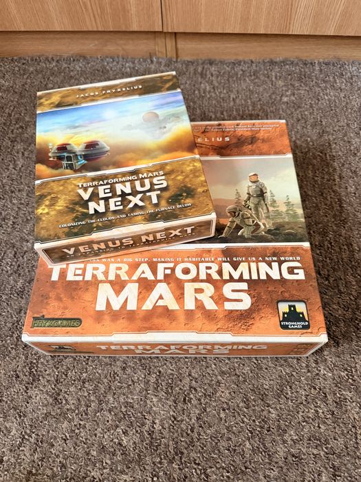 Vand boardgame Terraforming Mars + Venus Next