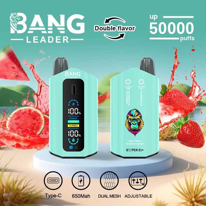 Vape Bang Leader 50000 Puffs 2 Arome Reîncărcabil Model 2025