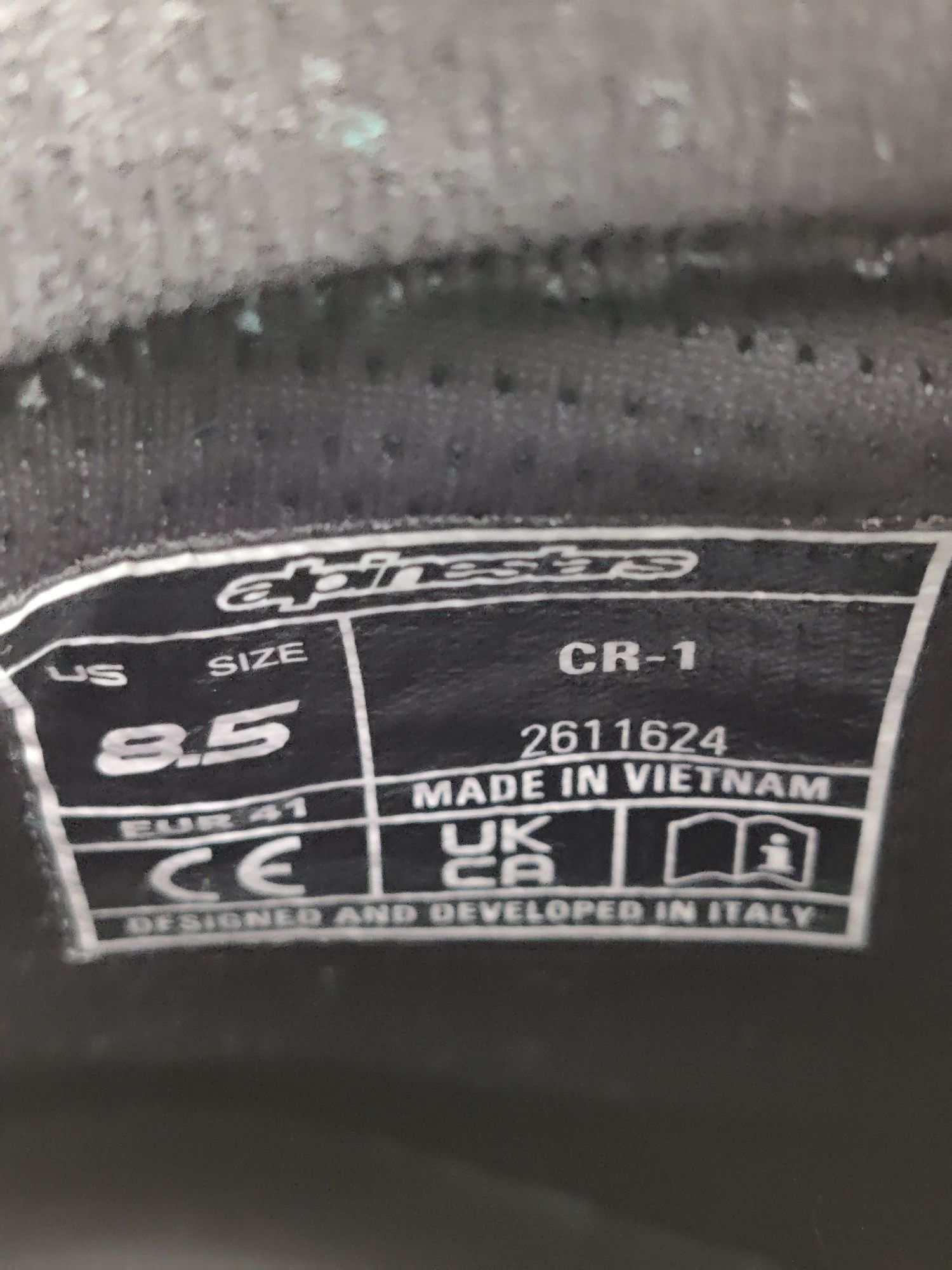 Ghete moto Alpinestars CR 1