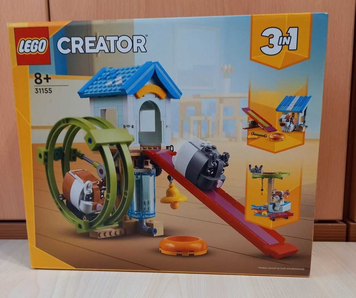 LEGO Creator 3 in 1 - Roata hamsterului 31155, 416 piese