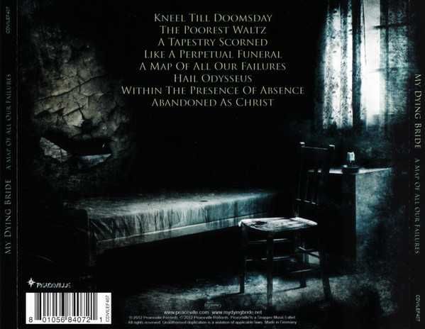 CD My Dying Bride - A Map of All Our Failures 2012
