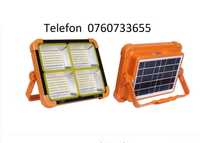 Lampa proiector solar portabil 300w camping rulote pescuit uz casnic