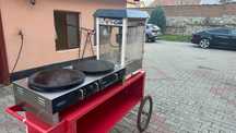 Stand porumb fiert ,aparat pt nachos ,mașină de popcorn,plita clatite