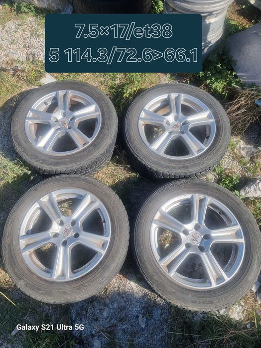 Алуминиеви джанти внос от Германия 17 5×114.3