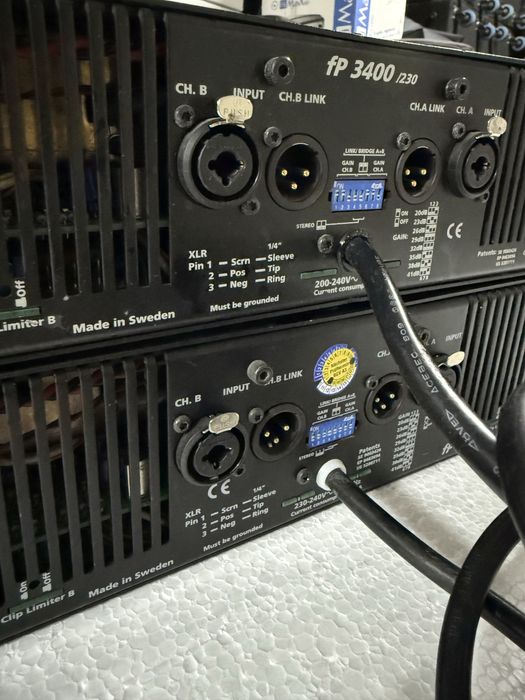 Vand amplificator Lab Gruppen FP6400 si FP3400