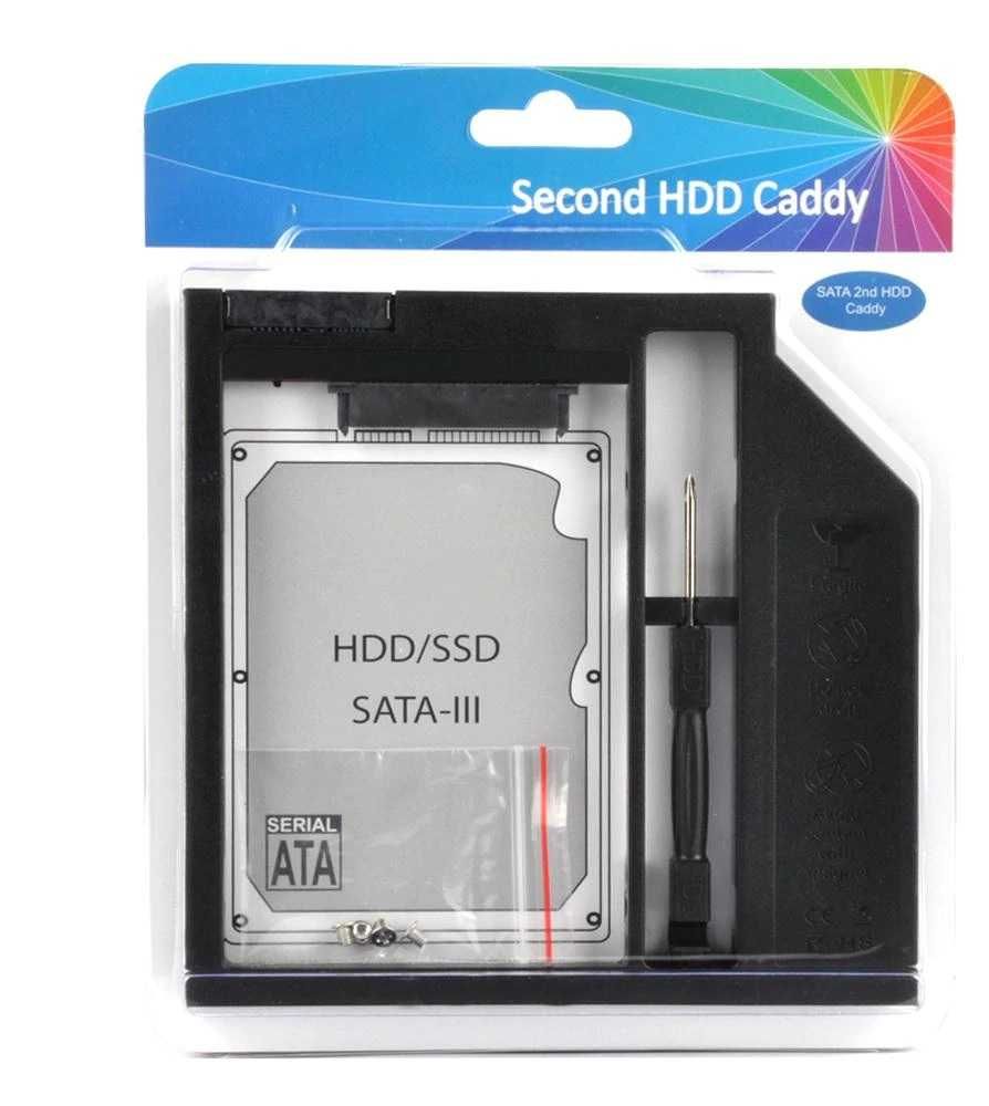 Оптический отсек SSD, HDD 2,5" для ноутбука