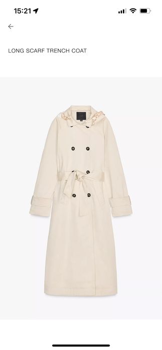 Чисто нов, с етикет Zara тренчкот