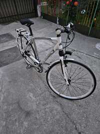 Bicicleta de oras Shockblaze Sheer Men - alba / cadru 52 / roti 28