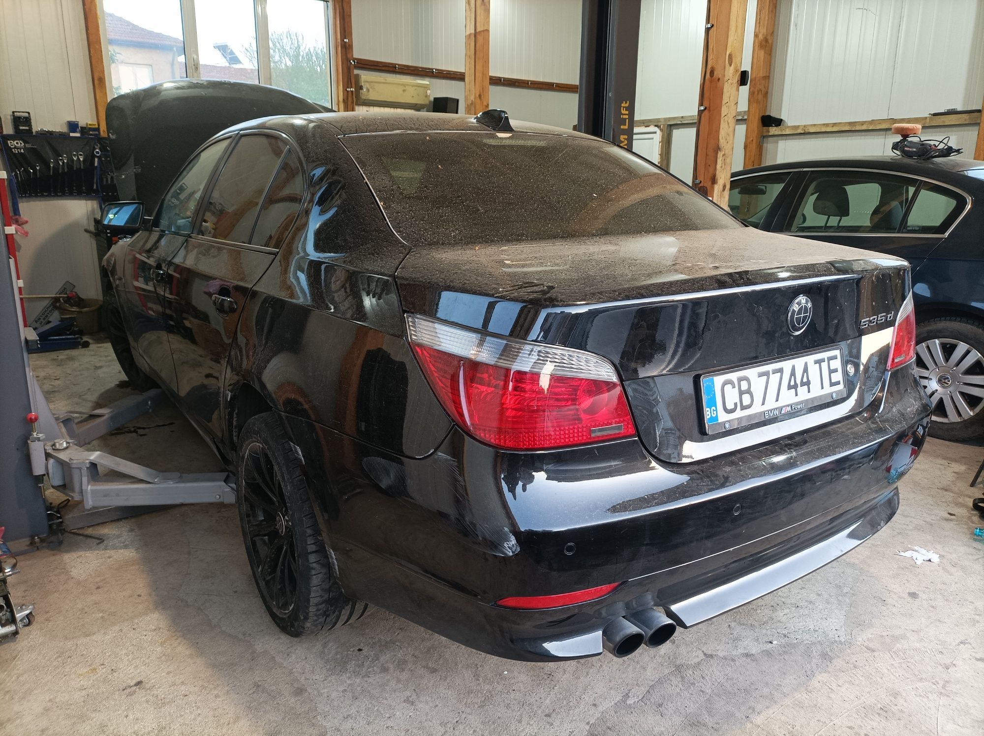 БМВ е60 535д НА ЧАСТИ 272 коня bmw e60 535d na chasti