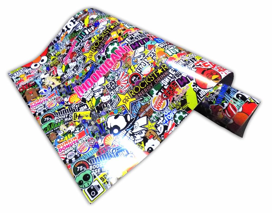 Супер БОМБ стикер ОРИГИНАЛ sticker BOMB 150х50см JDM