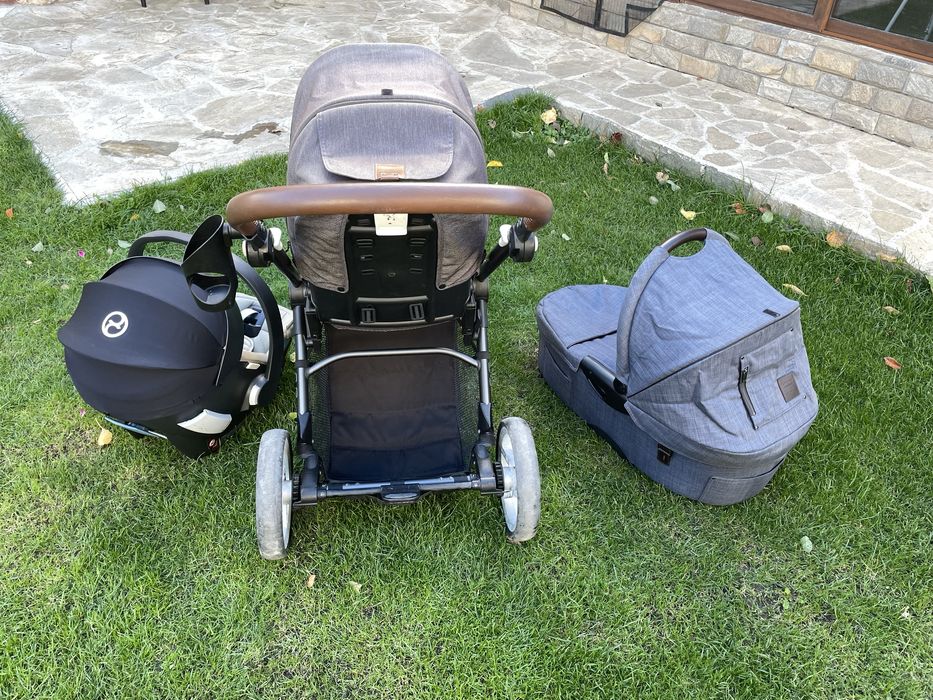 Mutsy Evo 3в1 Бебешка количка + аксесоари