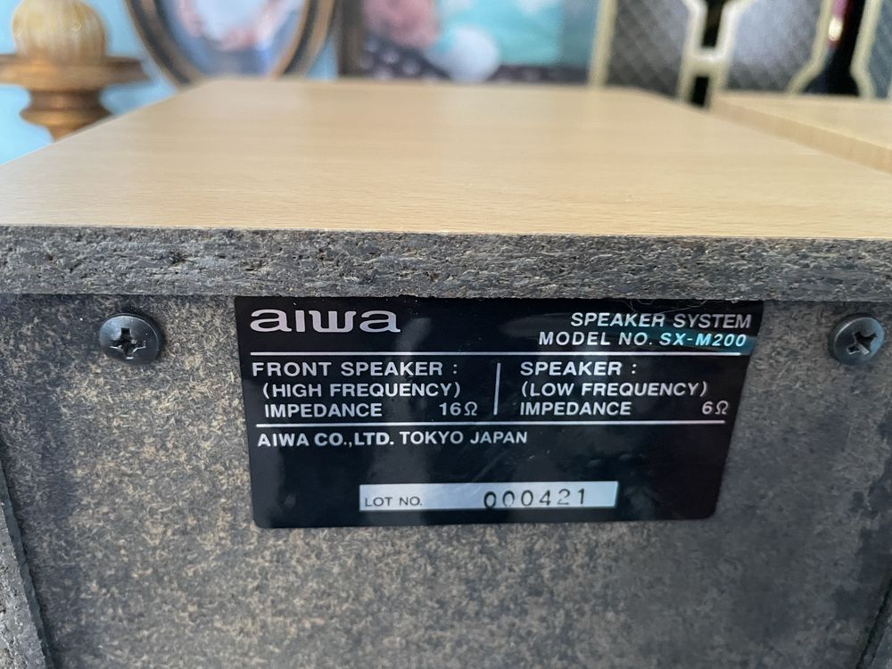 Boxe aiwa cu subwoofer