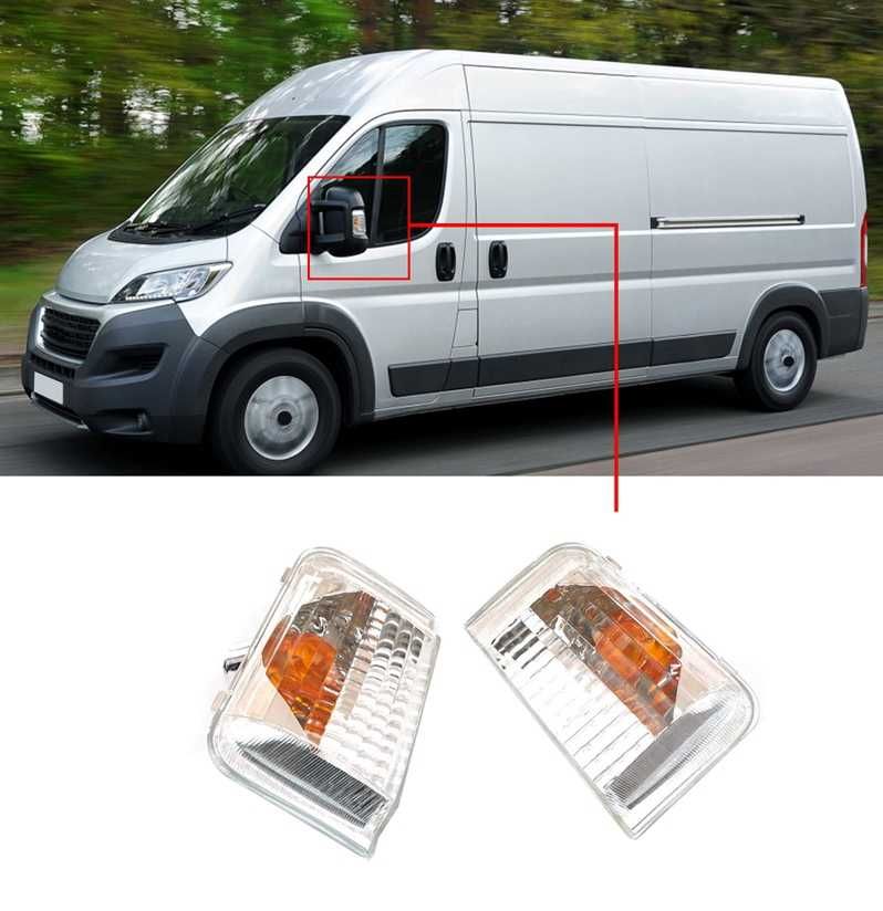 комплект мигачи за Fiat Peugeot Citroen бус Jumper Ducato Boxer