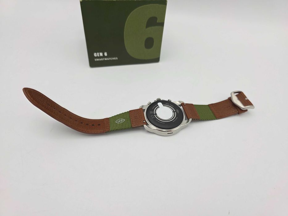 SmartWatch Fossil Men Gen 6 Venture Edition 44mm Olive Fabric Leather