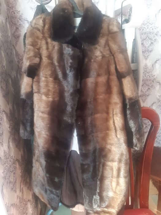 Киілген шуба. Таза норка.