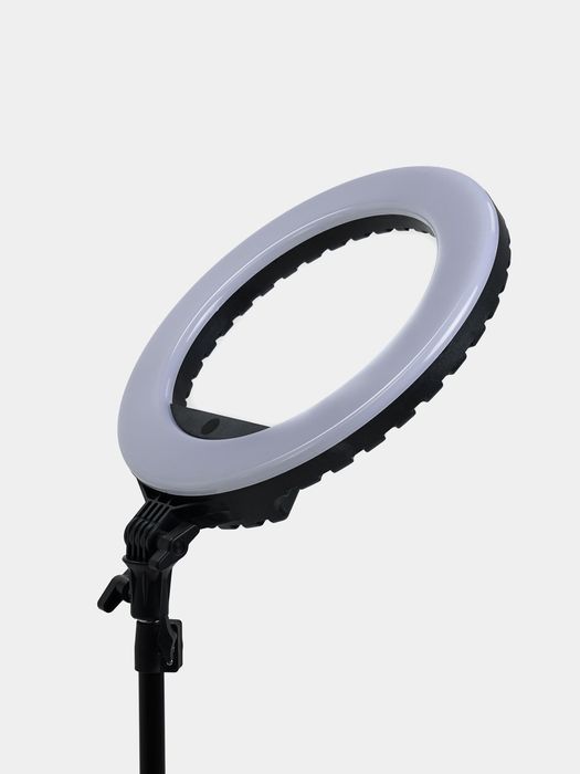 Кольцевая светодиодная лампа для блогеров 35 см Jmary FM-14R со штатив