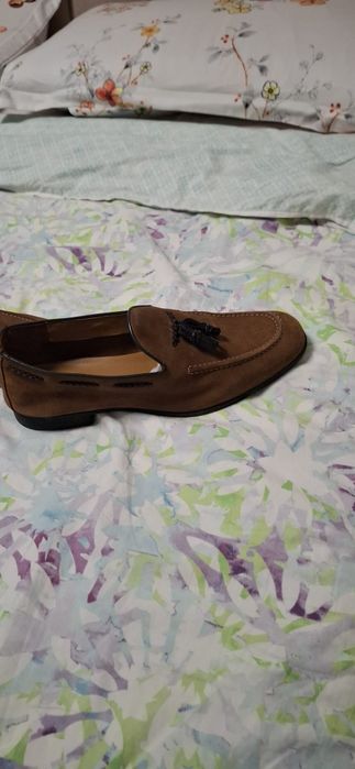 Pantofi piele întoarsă nr 41