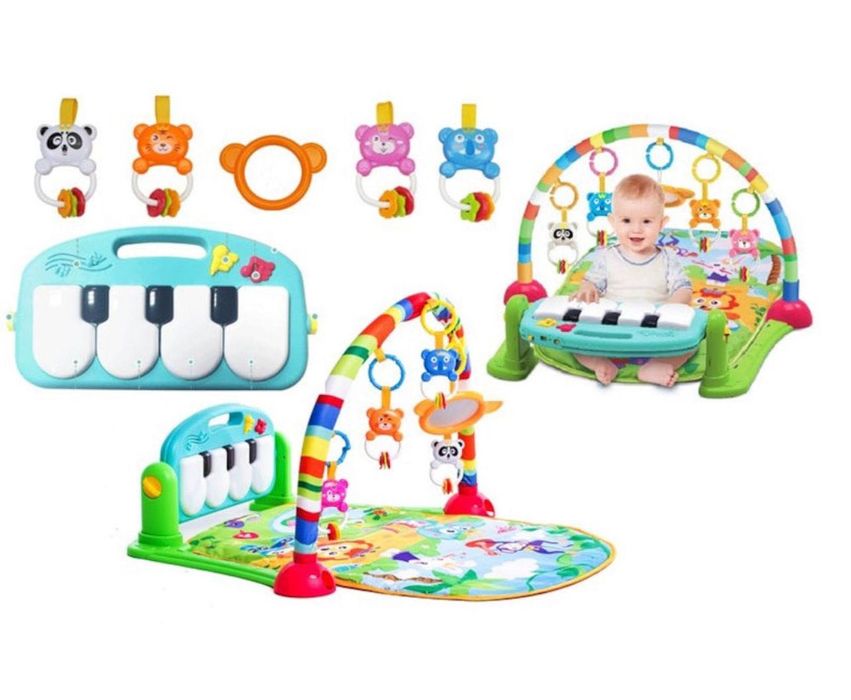 Centru de activități multifuncțional 4 în 1 cu lumini și sunete