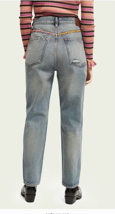 Scotch&soda 26 размер mom streight high дънки