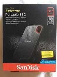 SSD Sandisk Extreme Portable 250GB 500GB 1TB 2TB nou SIGILAT